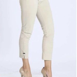 Ankle pants with Pearl details by IC Collection